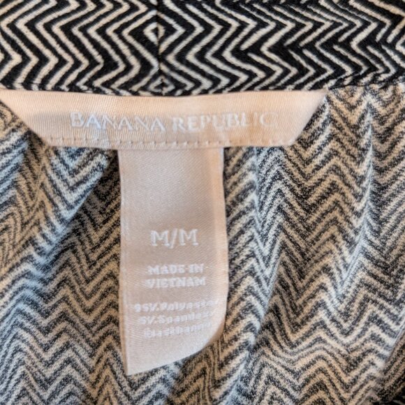 Banana Republic Size M Sleeveless tie front blouse officechic girlhoodcore - Picture 4 of 5